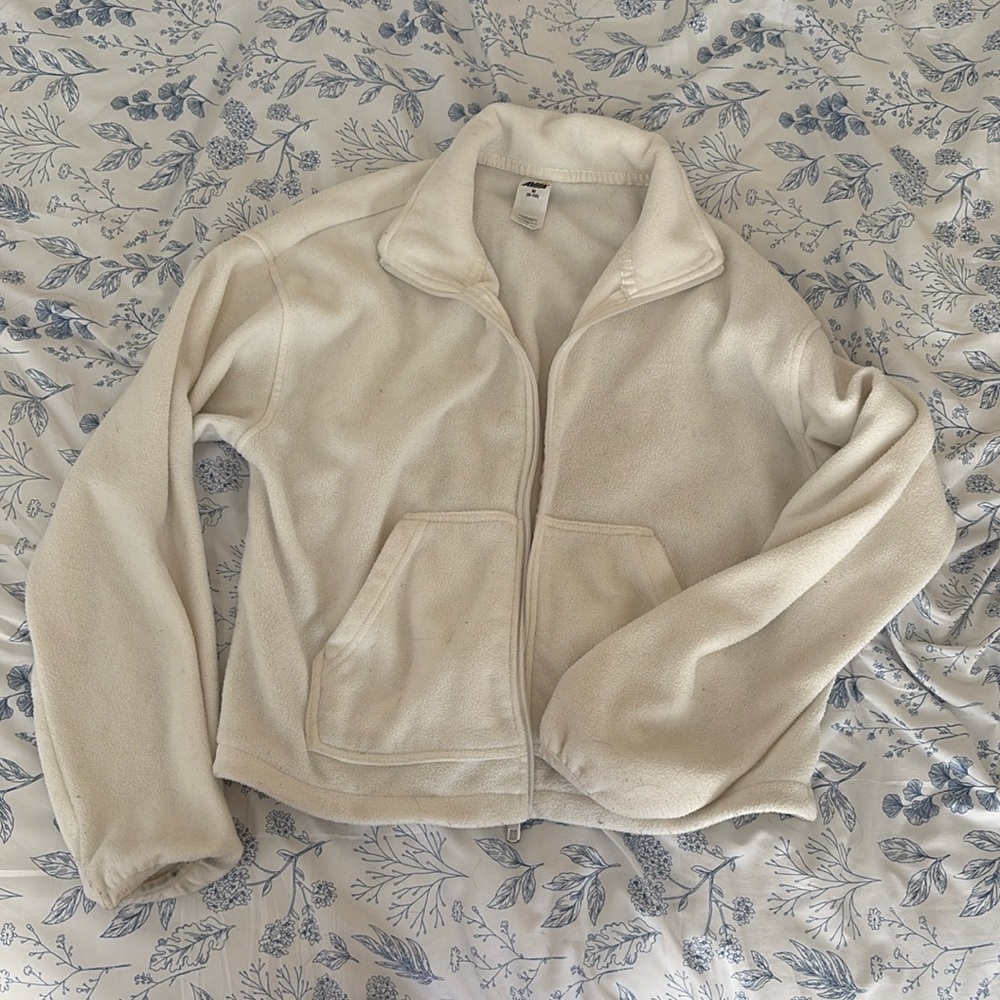 Thick white jacket